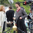 amy adams matthew goode sur le tournage