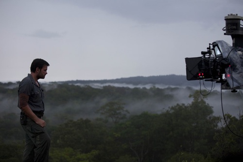 clovis cornillac en tournage
