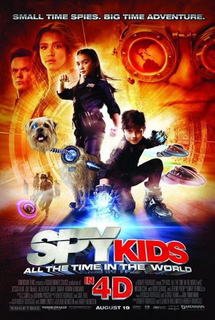 Affiche du film Spy Kids 4 : All the Time in the World 3D 