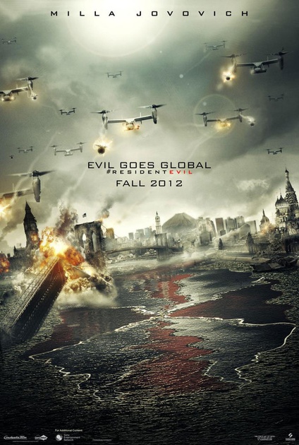 Affiche du film Resident Evil : Retribution 