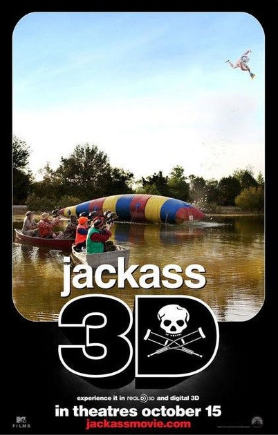 affiche du film jackass 3d