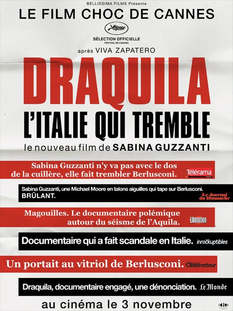 Affiche du film Draquila - l'italia che trema 