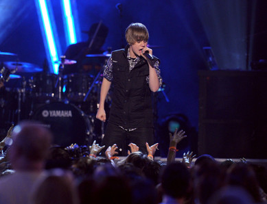 justin bieber pendant un concert 3