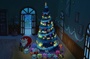 le p re noel d posant les cadeaux