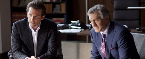bradley cooper et robert de niro limitless