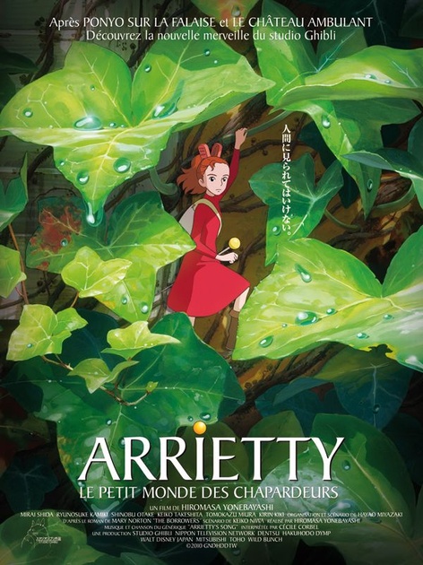 Affiche du film Arrietty, le petit monde des chapardeurs 