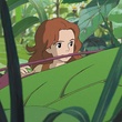 arrietty dans le jardin