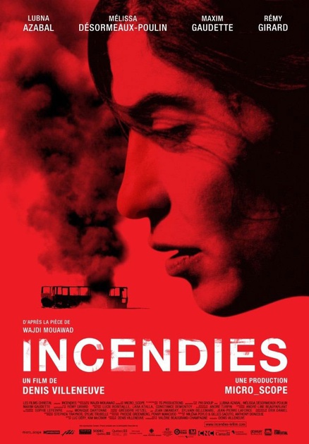 Affiche du film Incendies  