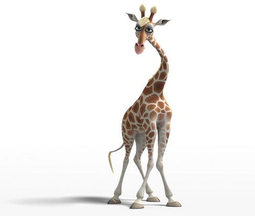 une girafe