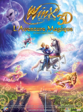 Affiche du film Winx Club, l'aventure magique 3D
