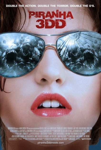 Affiche du film Piranha 3DD 