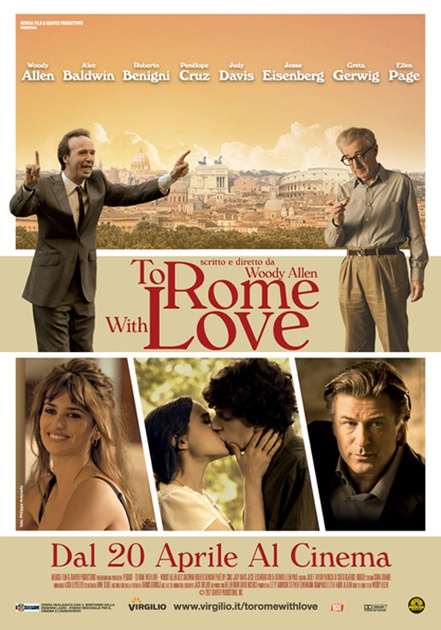 Affiche du film To Rome with Love 