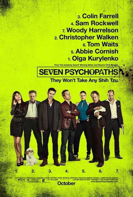 Affiche du film Seven Psychopaths 