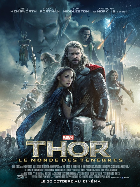 Affiche du film Thor : Le monde des ténèbres 