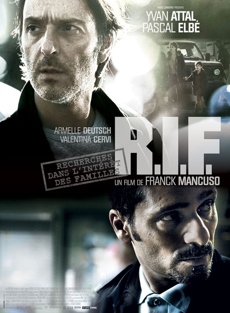 Affiche du film R.I.F. (Recherches dans l'Intérêt des Familles)  