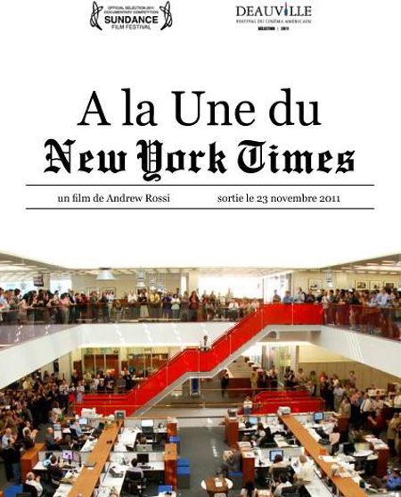 Affiche du film A la une du New-York Times 