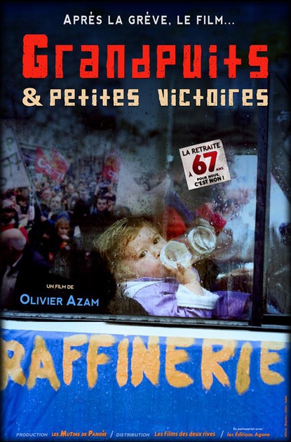 Affiche du film Grandpuits & petites victoires 