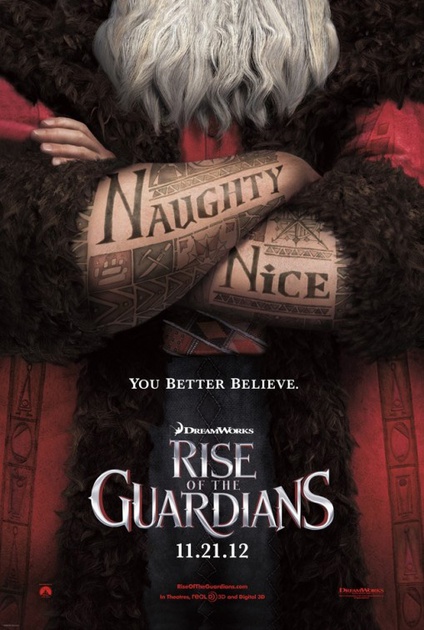 Affiche du film Rise of the Guardians 