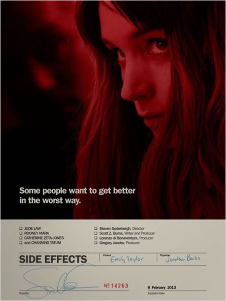 Affiche du film The side effects 