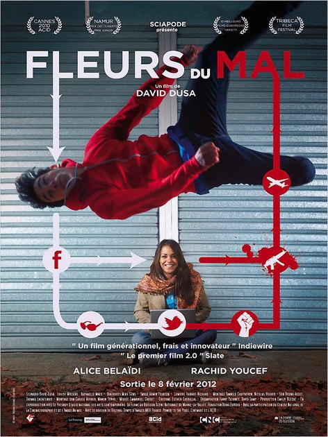 Affiche du film Fleurs du mal 