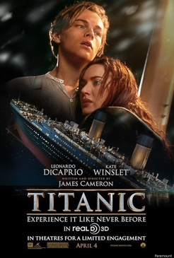 Affiche du film Titanic 3D