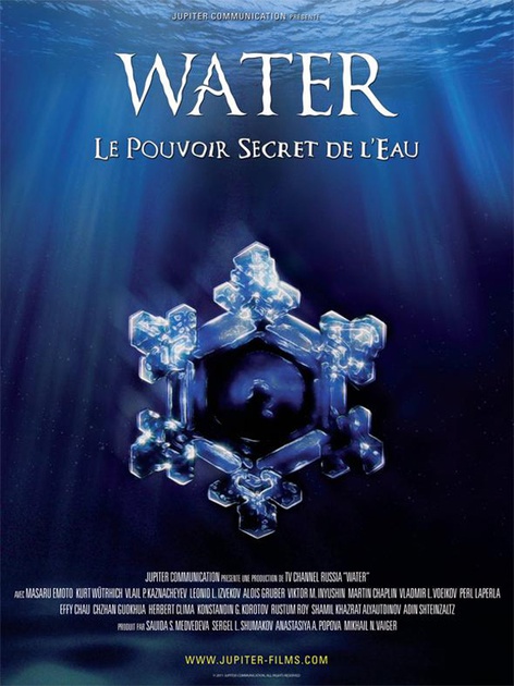 Affiche du film Water, le pouvoir secret de l’eau  