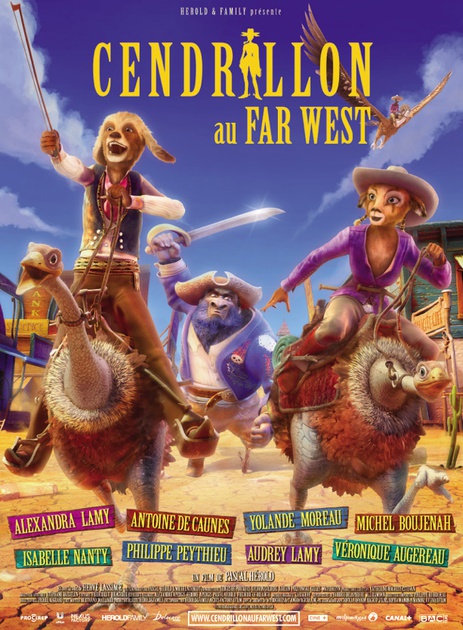 Affiche du film Cendrillon au Far West 
