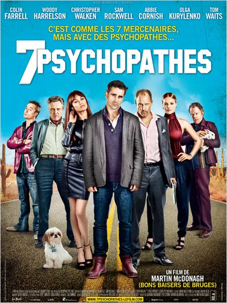 Affiche du film 7 Psychopathes  
