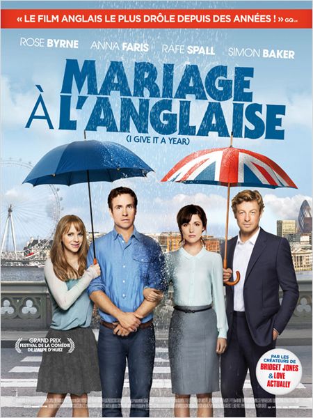Affiche du film Mariage à l'anglaise 