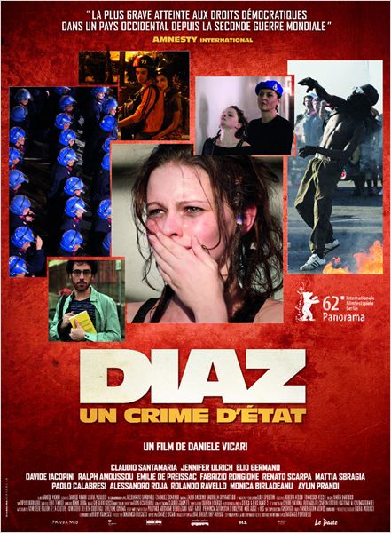 Affiche du film Diaz - Un crime d'État 