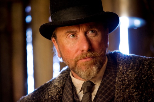 Tim Roth dans le rôle de "Oswaldo Mobray" dans le film "Les Huit Salopards"