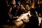 Équipe du film "Les Huit Salopards" avec Quentin Tarantino,Tim Roth et Kurt Russel