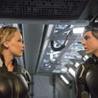 Quicksilver et Mystique dans "X-men : Apoocalypse" interprétés par Jennifer Lawrence et Evan Peters