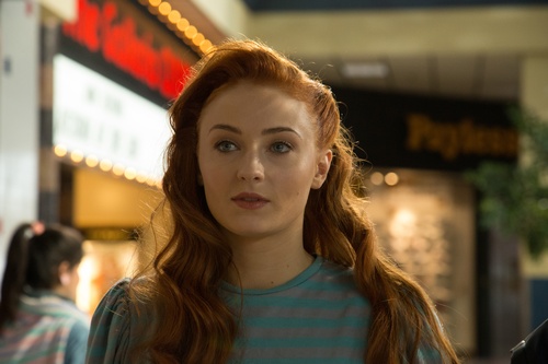 Jean Grey interprété par Sophie Turner dans le film "X-men : Apocalypse"