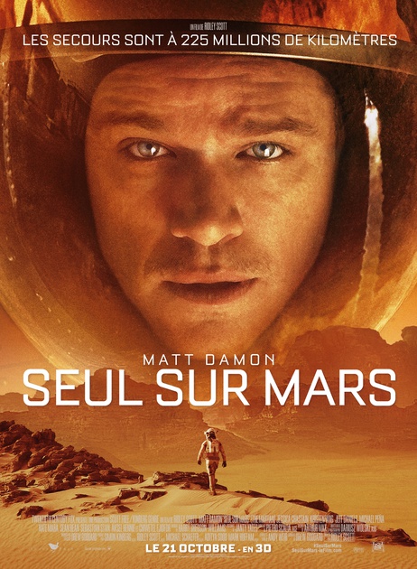 Affiche du film Seul sur Mars 