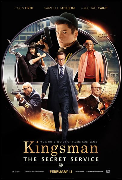 Affiche du film Kingsman : Services serets 