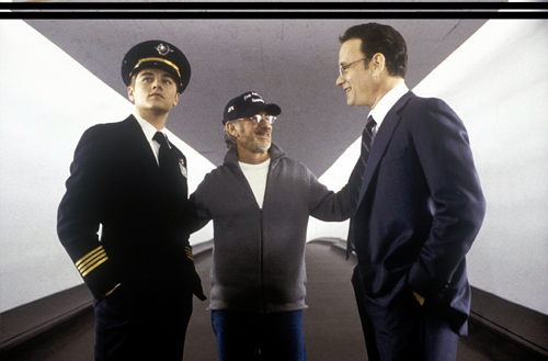 leonardo dicaprio tom hanks steven spielberg - Arrête-moi si tu peux