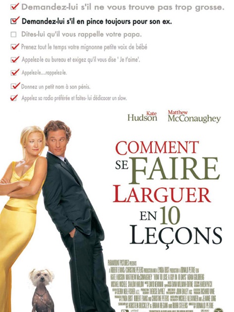 Affiche du film Comment se faire larguer en 10 leçons 