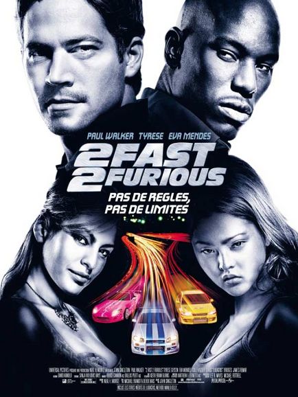Affiche du film 2 fast 2 furious