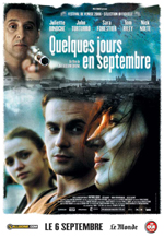 Affiche du film Quelques jours en septembre
