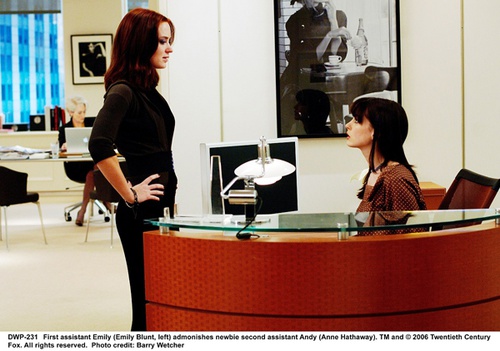 emily blunt et anne hathaway