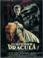 Affiche du film Le cauchemar de Dracula