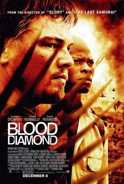 Blood Diamond Affiche USA - Blood Diamond