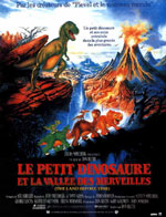 Affiche du film Le petit dinosaure et la vallée des merveilles