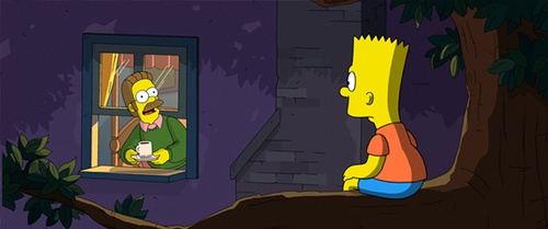 Bart et Mr Burns