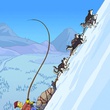 Homer à traineau