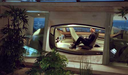 tom cruise arrivant chez lui
