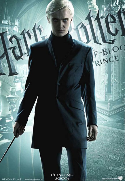 affiche harry potter et le prince de sang m  l   malefoy