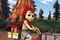 le chaperon rouge a velo