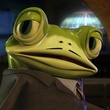 une grenouille